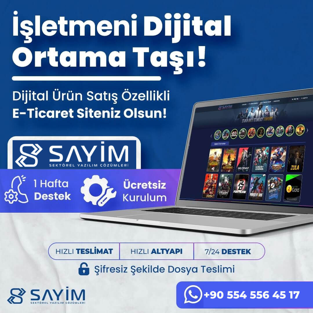 AknasWeb v4 E-Ticaret Yazılımı <br>(Dijital Ürün)